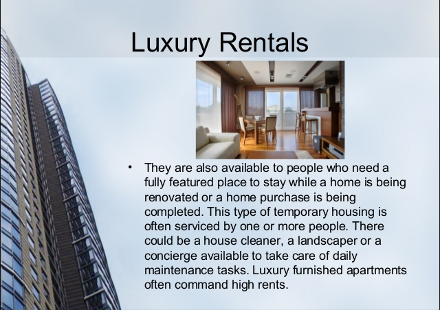 Furnished Apartments